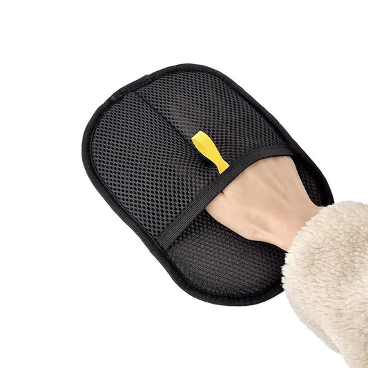 Double-Sided Electrostatic Pet Grooming Cleaning Glove Pet Hair Removal Gloves for Clothes Dogs Cats Glove Grooming